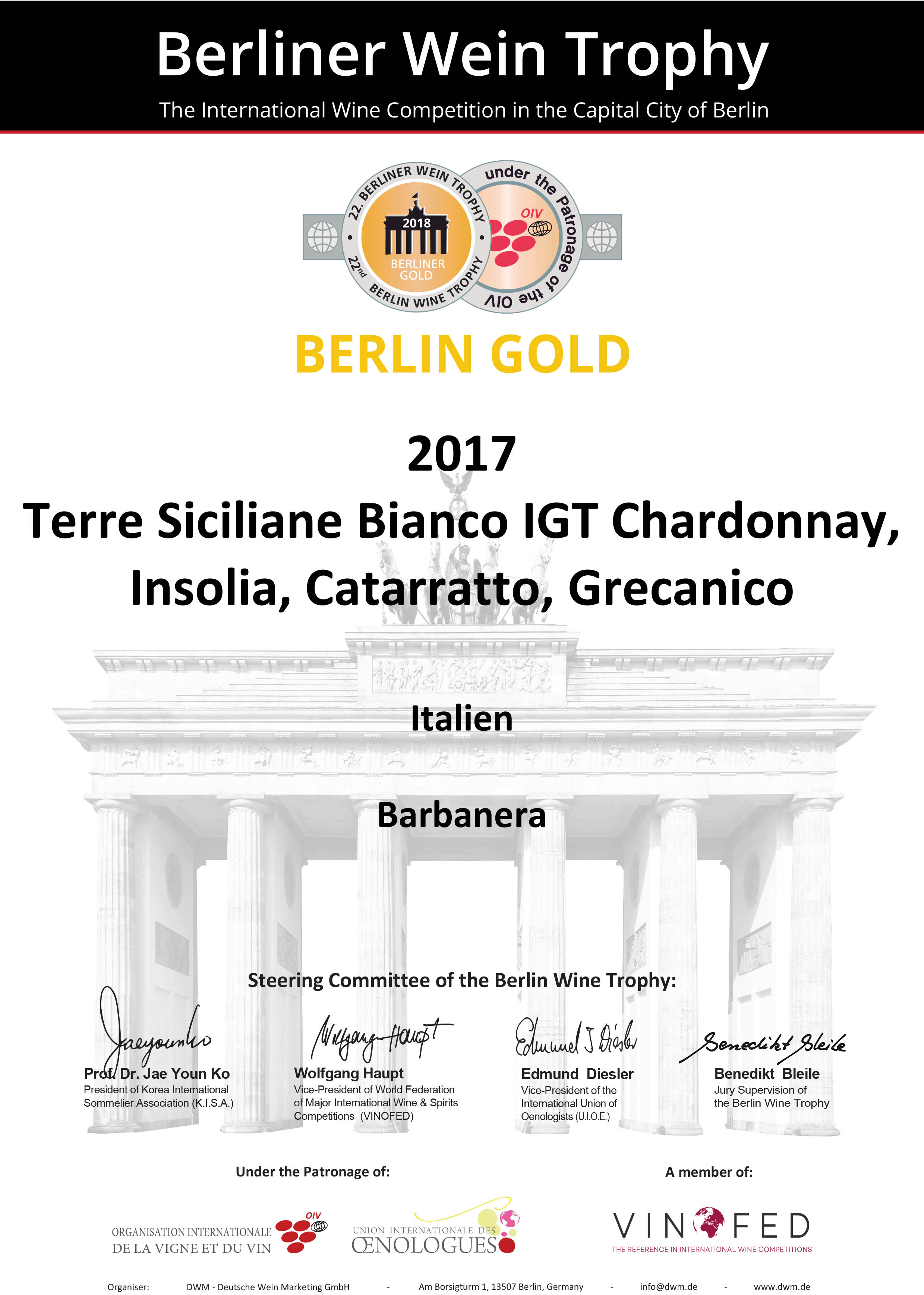 Medaglia d' Oro