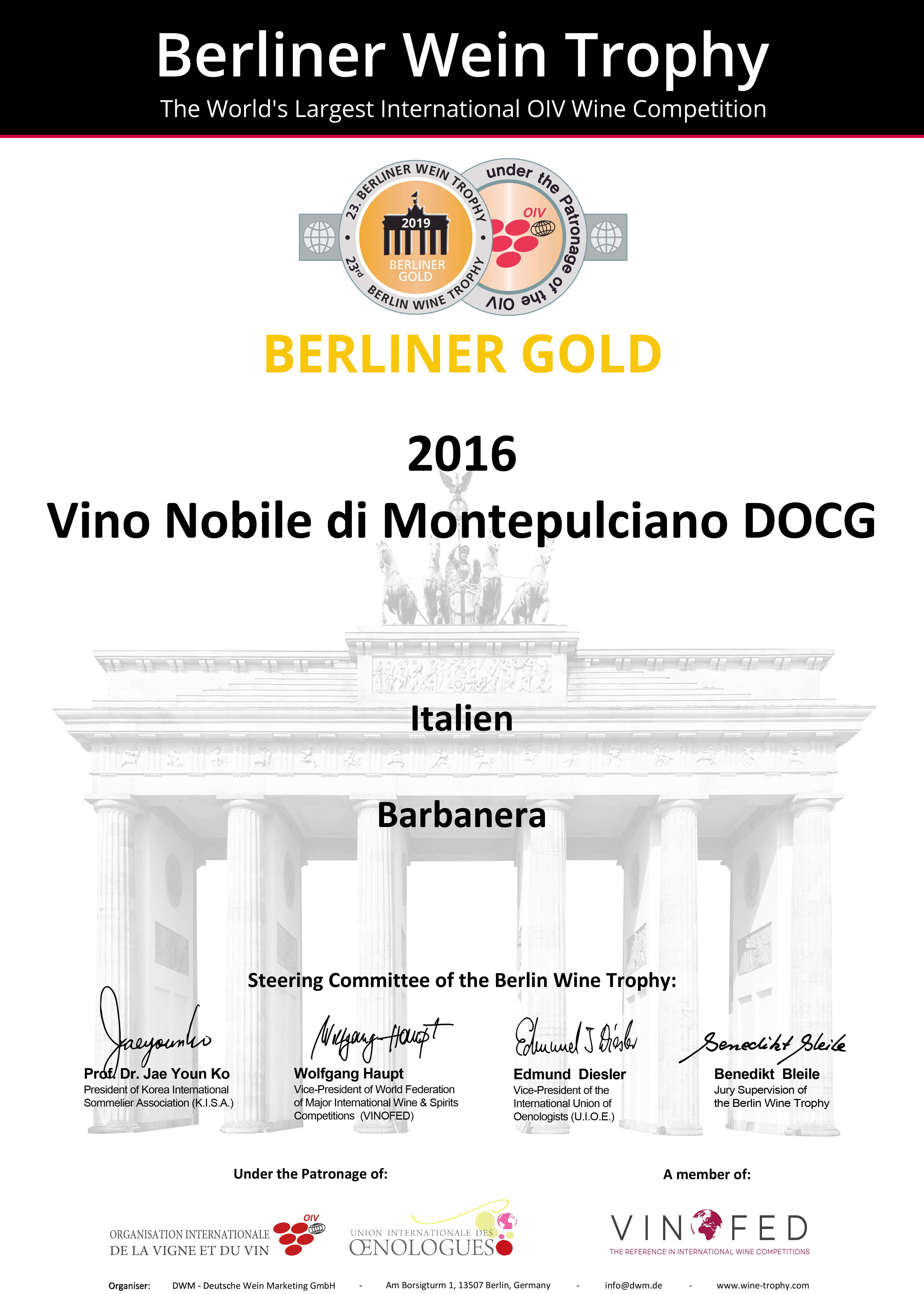 Medaglia d'Oro