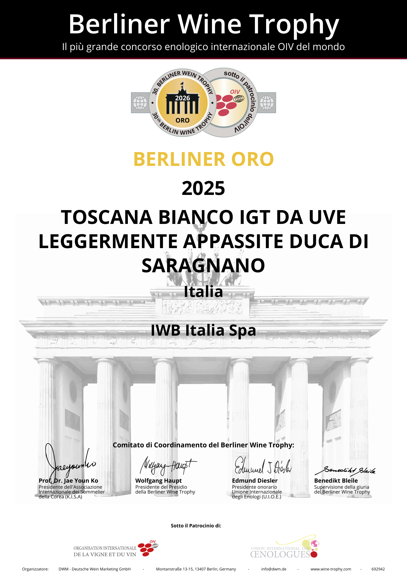 Medaglia d'Oro